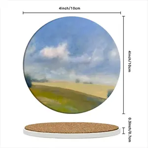 A Moment To Reflect Ceramic Coaster (Round)