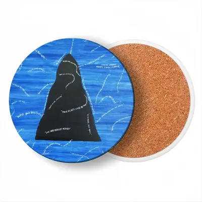 Infernal Journey Ceramic Coaster (Round)