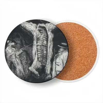 Smithfield Market Ceramic Coaster (Round)