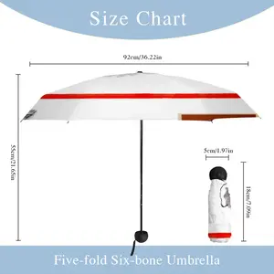 Hieroglyphic Silence Manual Umbrella (Mini)