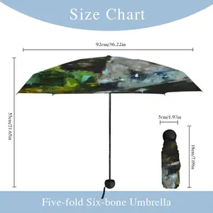 Green Manual Umbrella (Mini)