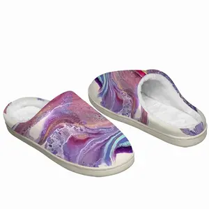 Men Wild Orchid Winter Cotton Slippers