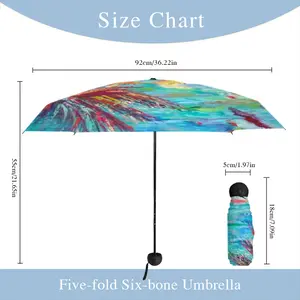 Crossing The Seas Manual Umbrella (Mini)