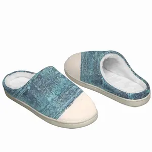 Men Arctic Blue Winter Cotton Slippers