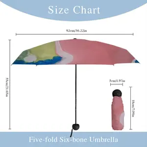 Winter Doodle Manual Umbrella (Mini)