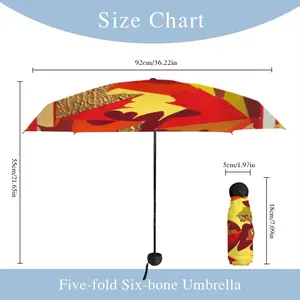 Autumn Manual Umbrella (Mini)