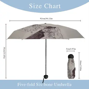 Queen Elizabeth Ii Manual Umbrella (Mini)