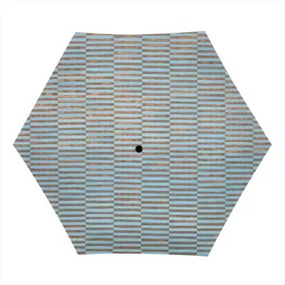 Light Blue Copper Ii Manual Umbrella (Mini)