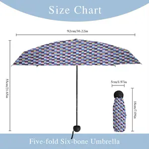 Colorful Manual Umbrella (Mini)