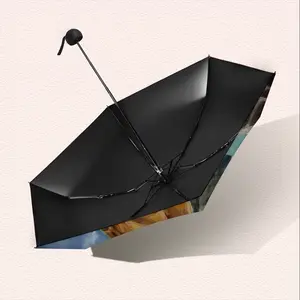 Caribbean Turtle Manual Umbrella (Mini)