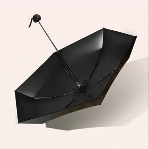 Black Rose Manual Umbrella (Mini)