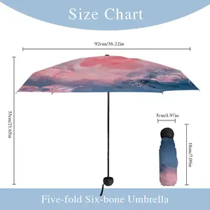 Cotton Candy Sky Manual Umbrella (Mini)