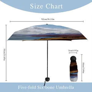 Snowy Mountains Of Tongue Manual Umbrella (Mini)