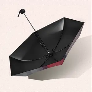 Red Divide Manual Umbrella (Mini)