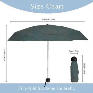 Sea Mist Manual Umbrella (Mini)