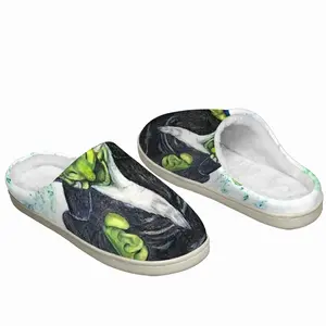 Men Lizard Wizard Winter Cotton Slippers