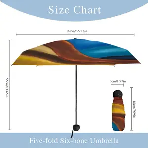 My Hokusai 2 Manual Umbrella (Mini)