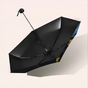 Half Black Utopia Manual Umbrella (Mini)