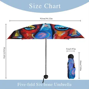 King And Queen Manual Umbrella (Mini)