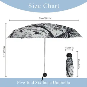 Kilroy Cow Manual Umbrella (Mini)