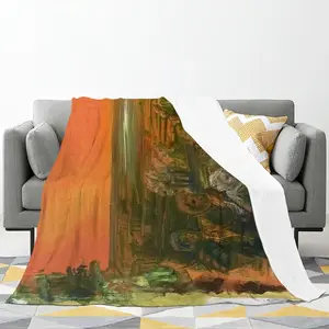 Forbidden Flannel Blanket (Multi-Size, Horizontal)