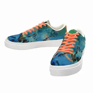 Men The Unknown Low Top Canvas Shoes