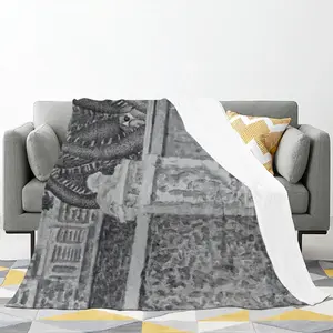 The Gatekeeper Flannel Blanket (Multi-Size, Horizontal)