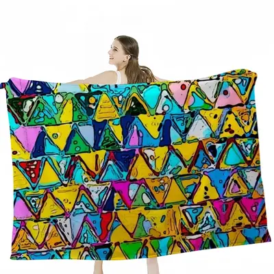 I Built Pyramids Flannel Blanket (Multi-Size, Horizontal)