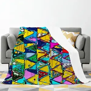 I Built Pyramids Flannel Blanket (Multi-Size, Horizontal)