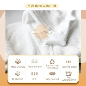 Morning Macchiato Flannel Blanket (Multi-Size, Horizontal)