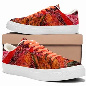 Men Judith Fragment J Low Top Canvas Shoes