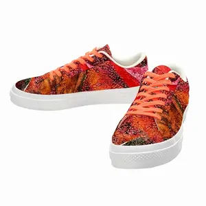 Men Judith Fragment J Low Top Canvas Shoes