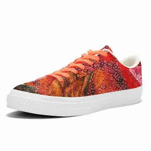 Men Judith Fragment J Low Top Canvas Shoes