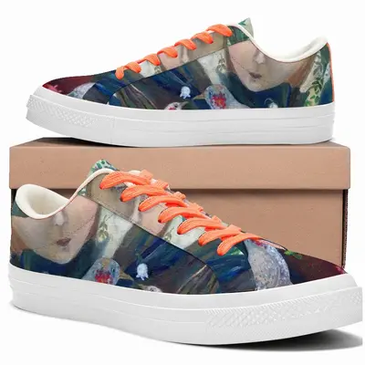 Men Angel Of Spring Low Top Canvas Shoes