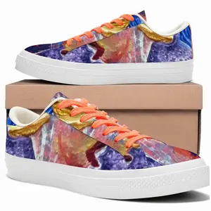 Men Wrath Fragment Low Top Canvas Shoes