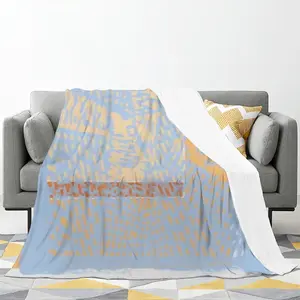 Komposition #2 (2019) Flannel Blanket (Multi-Size, Horizontal)