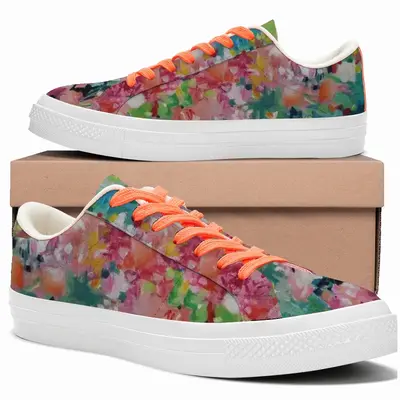 Men I Promised You A Rose Garden Low Top Canvas Shoes