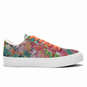 Men I Promised You A Rose Garden Low Top Canvas Shoes