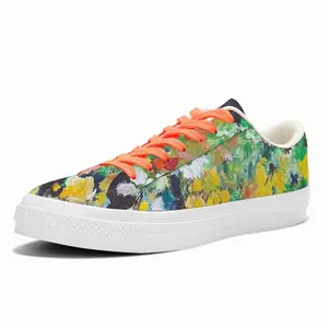 Men Wish You Flowers Nr N Low Top Canvas Shoes