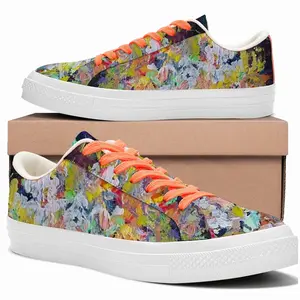 Men Wish You Flowers Nr X Low Top Canvas Shoes