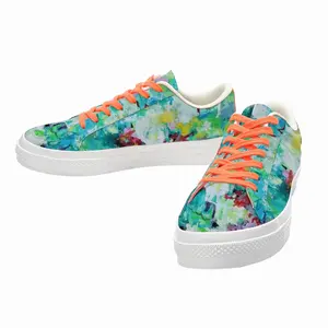 Men Just Give Me The Good News Low Top Canvas Shoes