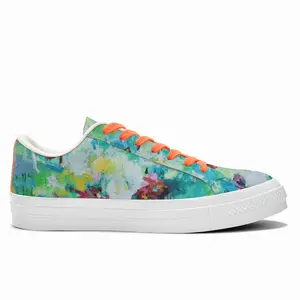 Men Just Give Me The Good News Low Top Canvas Shoes