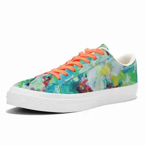 Men Just Give Me The Good News Low Top Canvas Shoes