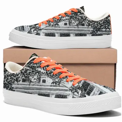 Men House Of Secrets Low Top Canvas Shoes