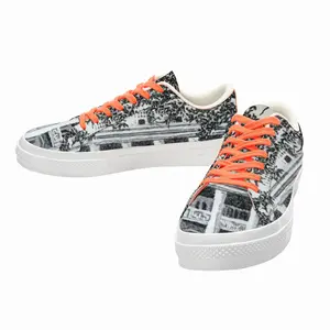 Men House Of Secrets Low Top Canvas Shoes