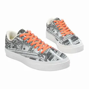 Men House Of Secrets Low Top Canvas Shoes