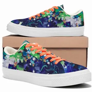 Men Whispers In The Night Low Top Canvas Shoes