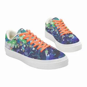 Men Whispers In The Night Low Top Canvas Shoes