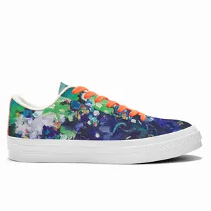 Men Whispers In The Night Low Top Canvas Shoes