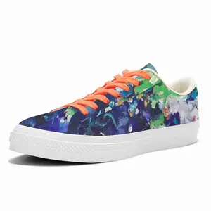 Men Whispers In The Night Low Top Canvas Shoes